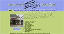 Desktop Screenshot of cvillepetessentials.com